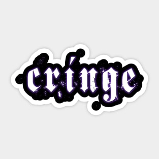 cringe Sticker